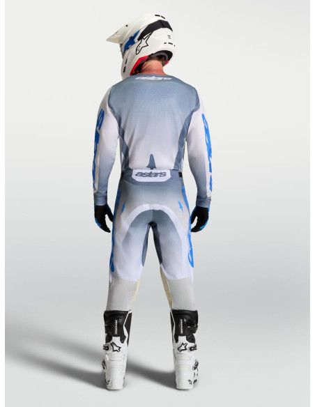 Tenue cross Alpinestars 2027 Racer Amber - Gris Lila Bleu Ucla
