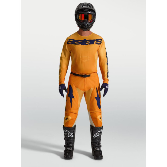 Tenue cross Alpinestars 2027 Racer Amber - Orange Or Bleu