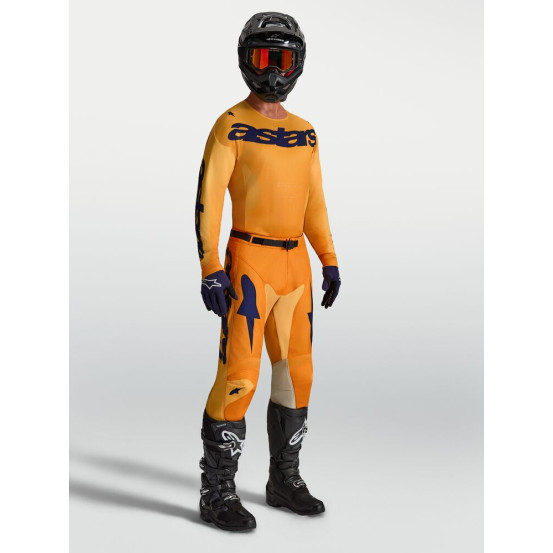 Tenue cross Alpinestars 2027 Racer Amber - Orange Or Bleu