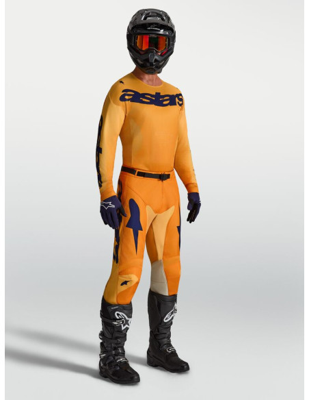 Tenue cross Alpinestars 2027 Racer Amber - Orange Or Bleu