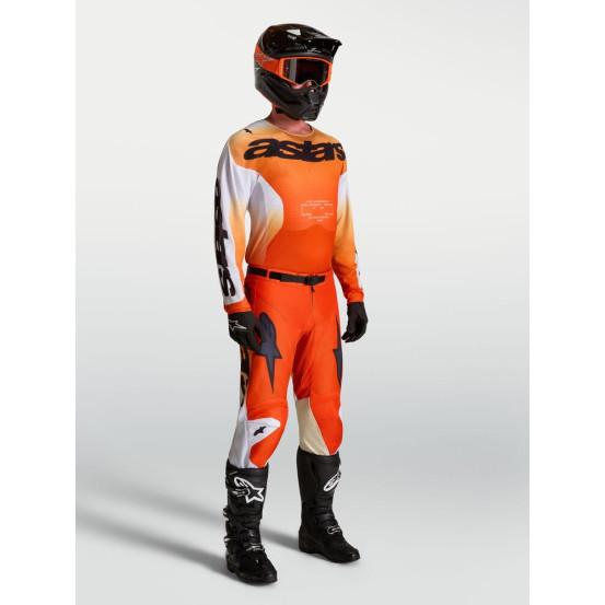 Tenue cross Alpinestars 2027 Racer Amber - Rouge Lila Noir