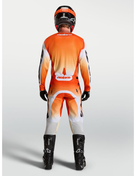 Tenue cross Alpinestars 2027 Racer Amber - Rouge Lila Noir