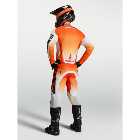 Tenue cross Alpinestars 2027 Racer Amber - Rouge Lila Noir