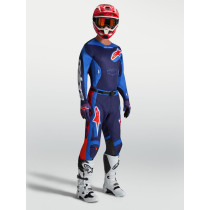 Tenue cross Alpinestars 2027 Racer Hunt - Bleu Rouge