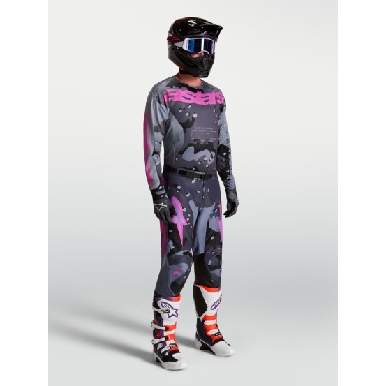 Tenue cross Alpinestars 2027 Racer Lone - Camo Gris Violet