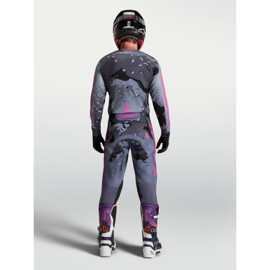 Tenue cross Alpinestars 2027 Racer Lone - Camo Gris Violet