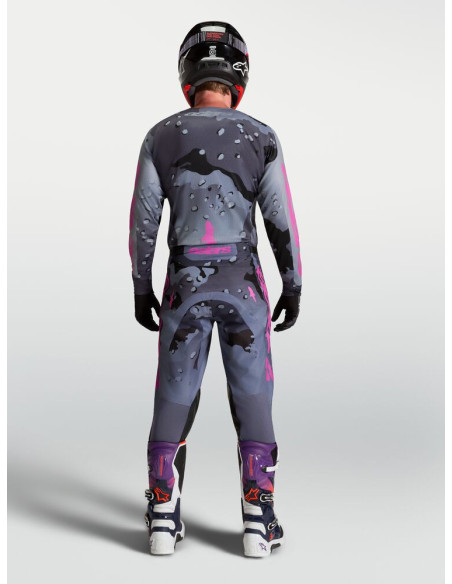 Tenue cross Alpinestars 2027 Racer Lone - Camo Gris Violet