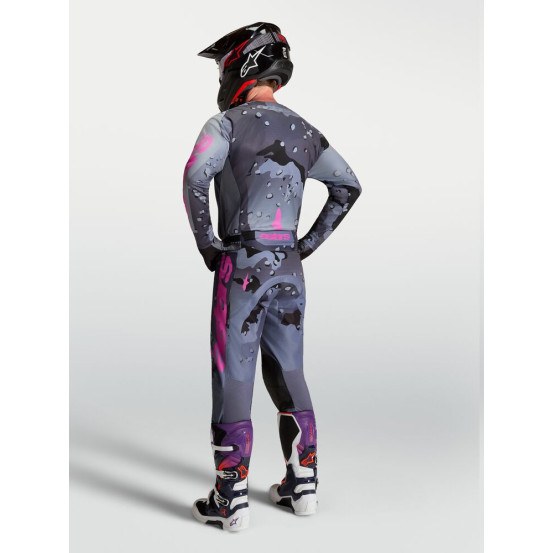 Tenue cross Alpinestars 2027 Racer Lone - Camo Gris Violet