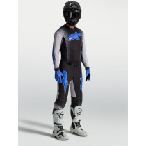 Tenue cross Alpinestars 2027 Supertech Hiten AFD - Noir Lila Bleu