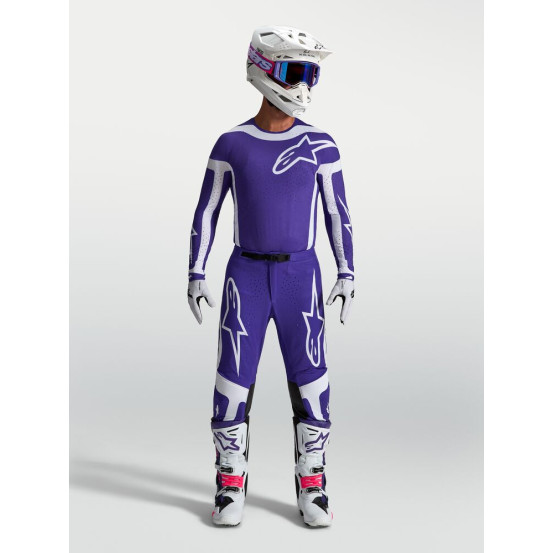 Tenue cross Alpinestars 2027 Supertech Vesta - Bleu Blanc