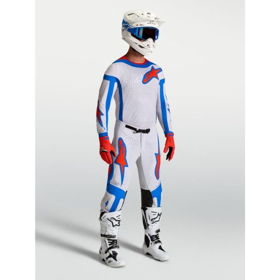 Tenue cross Alpinestars 2027 Supertech Vesta - Lila Rouge