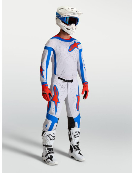 Tenue cross Alpinestars 2027 Supertech Vesta - Lila Rouge