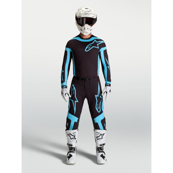 Tenue cross Alpinestars 2027 Supertech Vesta - Noir Turquoise