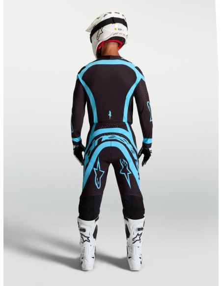 Tenue cross Alpinestars 2027 Supertech Vesta - Noir Turquoise