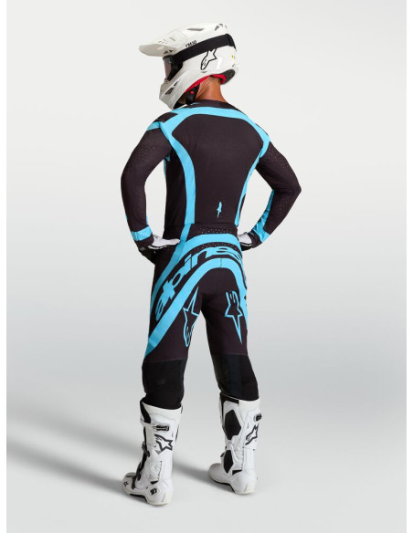 Tenue cross Alpinestars 2027 Supertech Vesta - Noir Turquoise