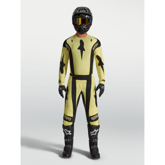 Tenue cross Alpinestars 2027 Techstar Atrox - Jaune Noir