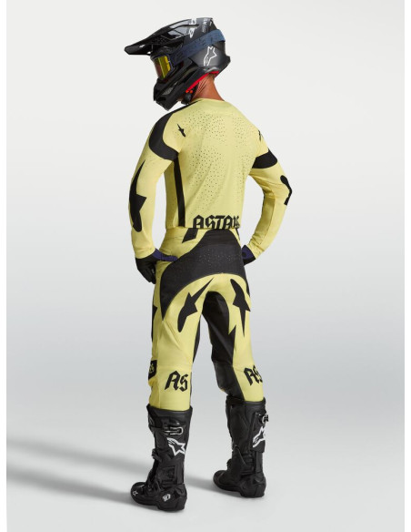 Tenue cross Alpinestars 2027 Techstar Atrox - Jaune Noir