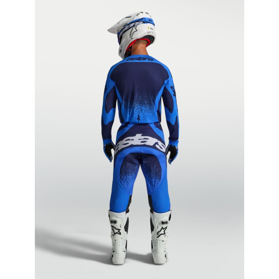 Tenue cross Alpinestars 2027 Techstar Swan - Bleu Ucla Bleu