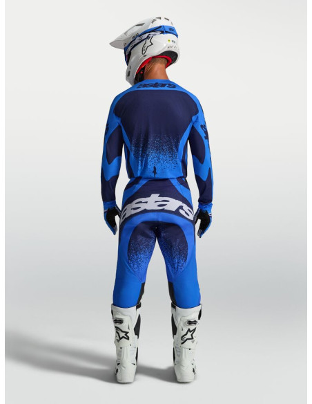 Tenue cross Alpinestars 2027 Techstar Swan - Bleu Ucla Bleu