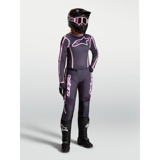 Tenue cross femme Alpinestars 2027 Stella Fluid Apex V2 - Gris Rose