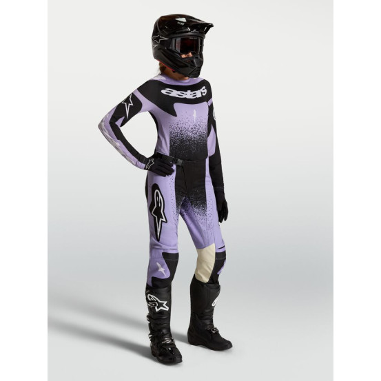 Tenue cross femme Alpinestars 2027 Stella Techstar Swan - Violet Noir