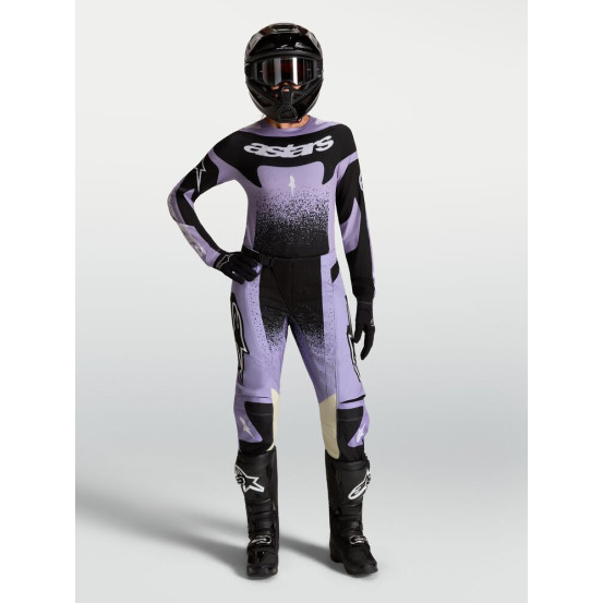 Tenue cross femme Alpinestars 2027 Stella Techstar Swan - Violet Noir