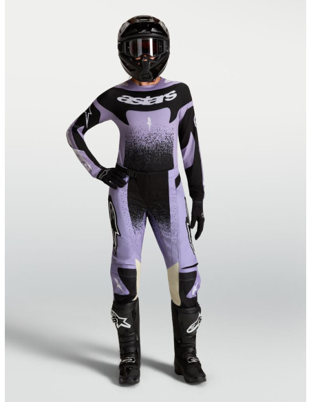 Tenue cross femme Alpinestars 2027 Stella Techstar Swan - Violet Noir