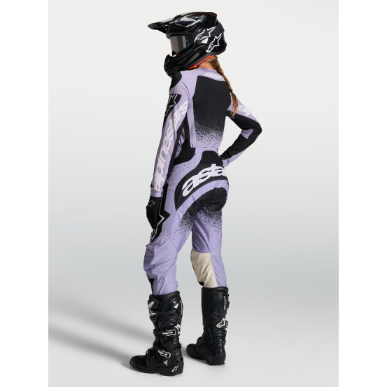 Tenue cross femme Alpinestars 2027 Stella Techstar Swan - Violet Noir