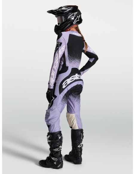 Tenue cross femme Alpinestars 2027 Stella Techstar Swan - Violet Noir