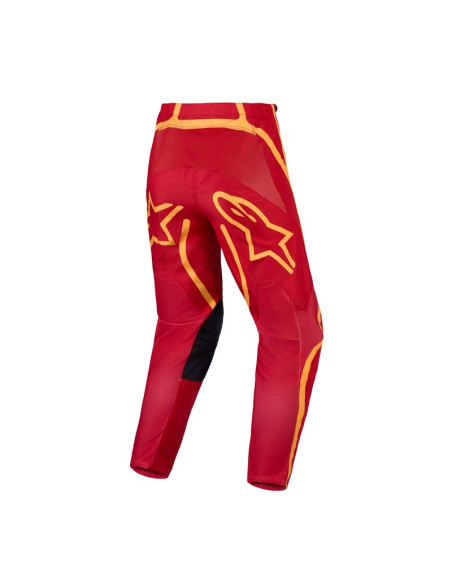 Pantalon cross Alpinestars 2027 Fluid Apex V2 Lila - Rouge Or