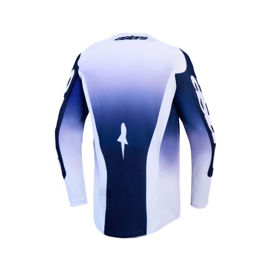 Maillot cross Alpinestars 2027 Racer Air Amber - Bleu Blanc