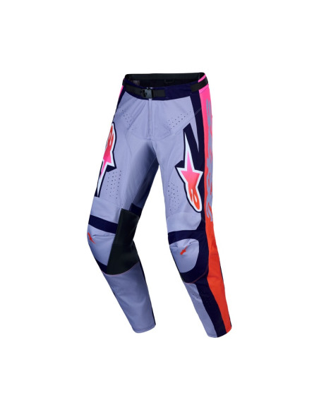 Pantalon cross Alpinestars 2027 Racer Air Hunt - Violet Rose Fluo