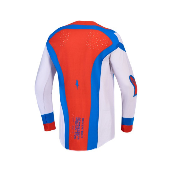 Maillot cross Alpinestars 2027 Supertech Vesta - Lila Rouge