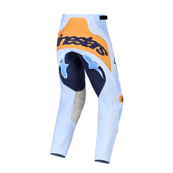 Pantalon cross Alpinestars 2027 Techstar Maven - Bleu Tangerine Noir