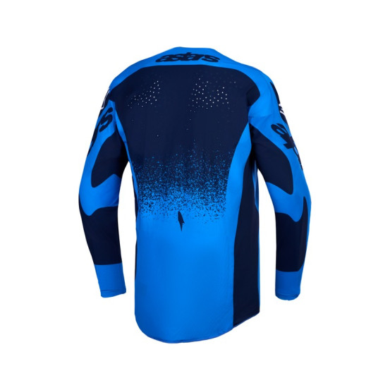 Maillot cross Alpinestars 2027 Techstar Swan - Bleu Ucla Bleu