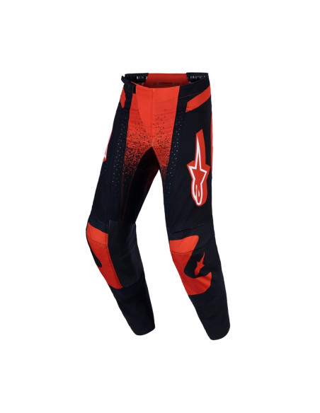 Pantalon cross Alpinestars 2027 Techstar Swan - Rouge Noir Blanc