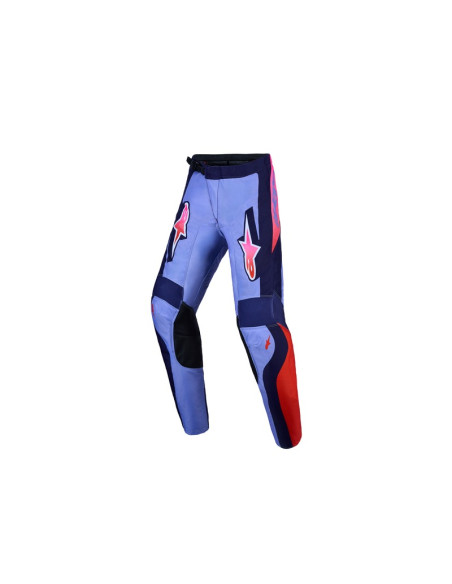 Pantalon cross enfant Alpinestars 2027 Fluid Hunt - Violet Rose Fluo