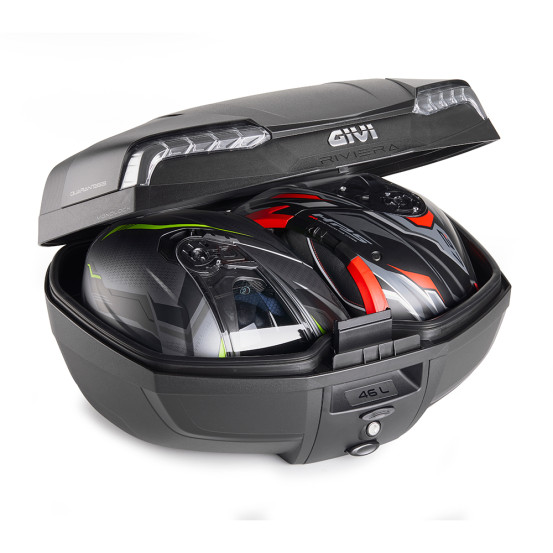 Top case Givi Monolock E46NT2 46 Litres - Fumé