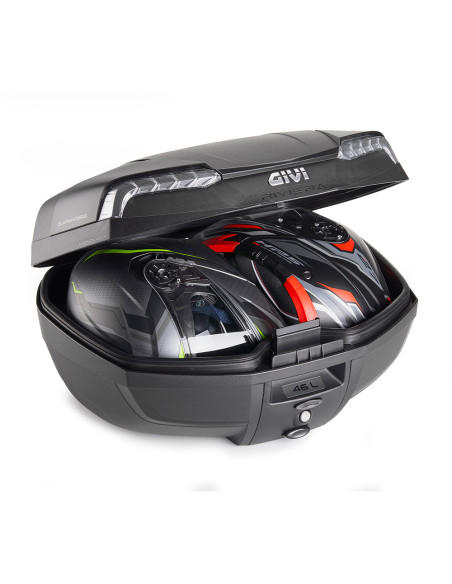 Top case Givi Monolock E46NT2 46 Litres - Fumé