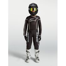 Tenue cross enfant Alpinestars 2027 Fluid Apex V2 - Noir Argent