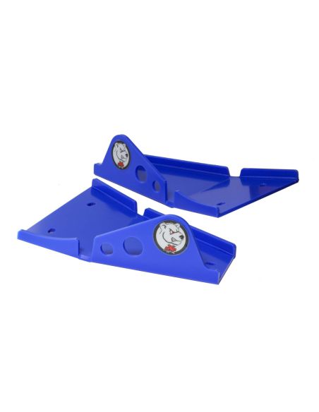 Protections de triangles avants AXP Yamaha 450 YFZ, 450 YFZ-R et 700 Raptor Bleu