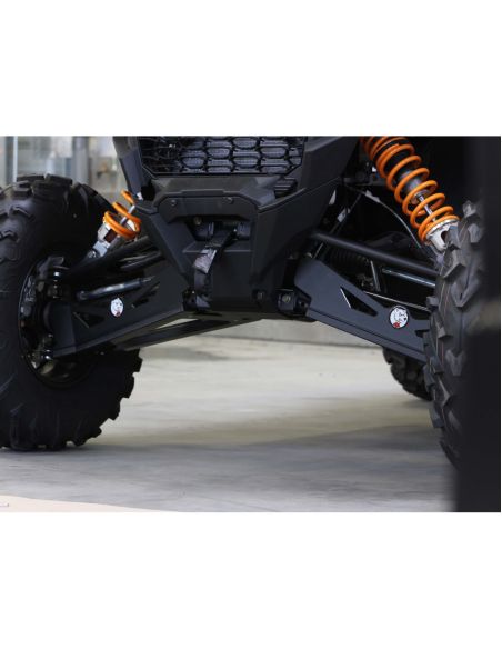Protections de triangles avants AXP Polaris 1000 RZR 2024 Noir