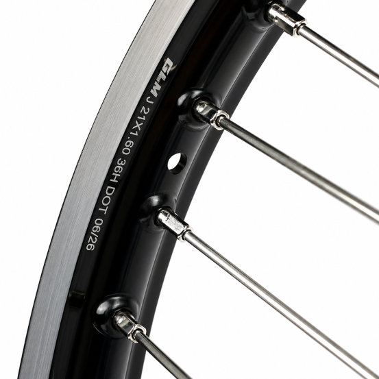 Roue avant RWX moyeu bleu - YAMAHA 125 / 250 YZ 2007-2026 - 21 Pouces