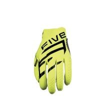Gants cross enfant Five MXF Race - Jaune Fluo