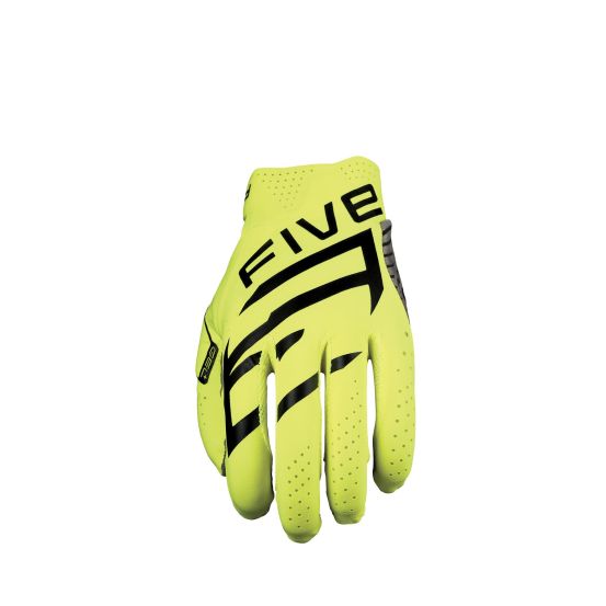 Gants cross enfant Five MXF Race - Jaune Fluo