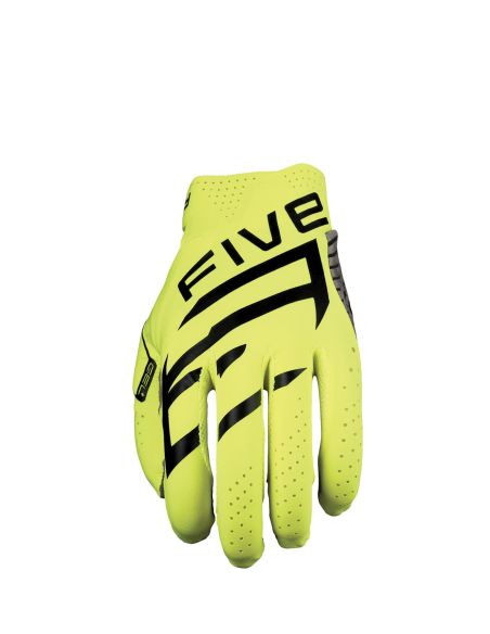 Gants cross enfant Five MXF Race - Jaune Fluo