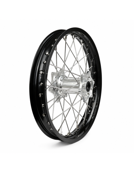 Roue Arrière RWX Moyeu Argent KTM EXC EXC-F Husqvarna TE FE 2015-2027 - 18 Pouces