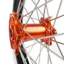 Roue Arrière RWX Moyeu Orange KTM EXC EXC-F Husqvarna TE FE 2015-2027 - 18 Pouces 2