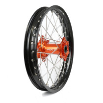 Roue Arrière RWX Moyeu Orange KTM SX SX-F Husqvarna TC FC 2015-2027 - 19 Pouces