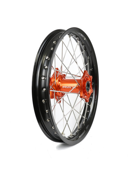Roue arrière RWX moyeu orange - KTM 85 SX 2025-2027 - 16 Pouces